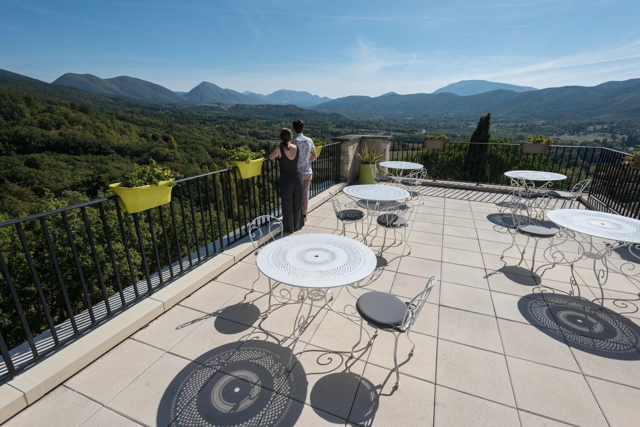 Logis Hotel Les Hospitaliers Le Poët-Laval Dış mekan fotoğraf